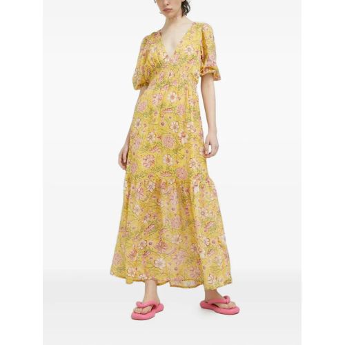 chinese dress ladies Sun Glow Maxi Dress - Gold Coast