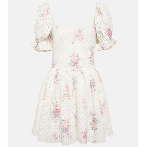 LoveShackFancy Pointelle Knit Mini Dress for Women