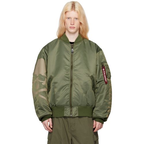 MASTERMIND JAPAN MASTERMIND WORLD Khaki Alpha Industries Edition 