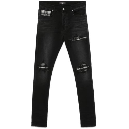 AMIRI Black Ripped Skinny Jeans Men'S Cotton for Men