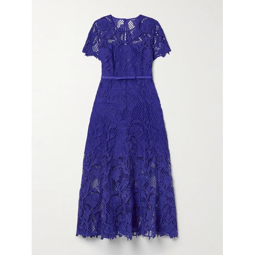 sachin and babi light blue dress Self-Portrait Chiffon Scallop Midi Dress in Blue — UFO No More