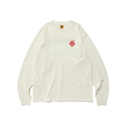 Human Made Linen Blend Knit Sweater White for Men