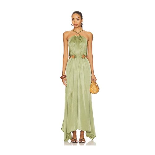 chinese dress ladies Coralie Maxi Gown in Pink main image 1