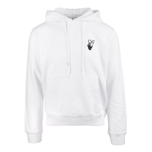 OFF-WHITE Splitted Arrows Hoodie White/Black for Women