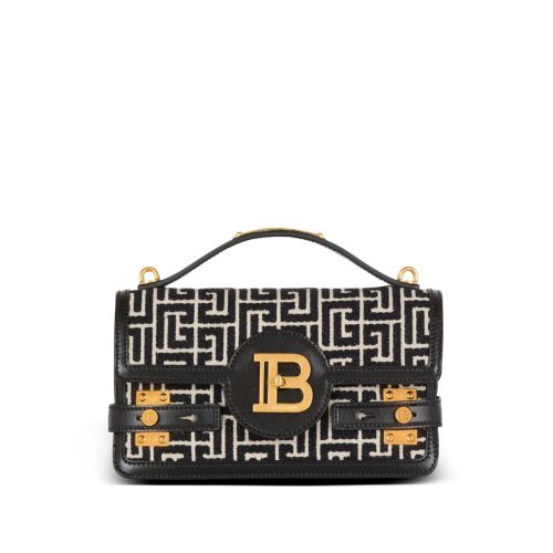Balmain B-Buzz 24 Shoulder Bag Black for Women