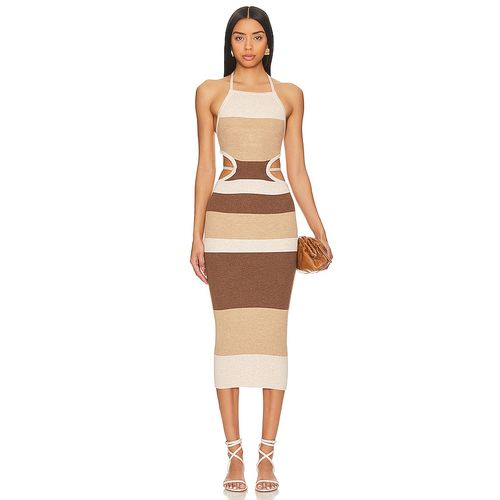 Camila Coelho Rena Lace Maxi Dress In Nude