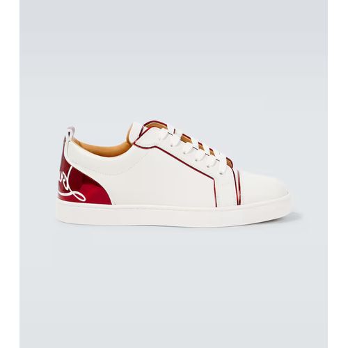 Christian Louboutin Fun Louis Junior Leather Sneakers for Men