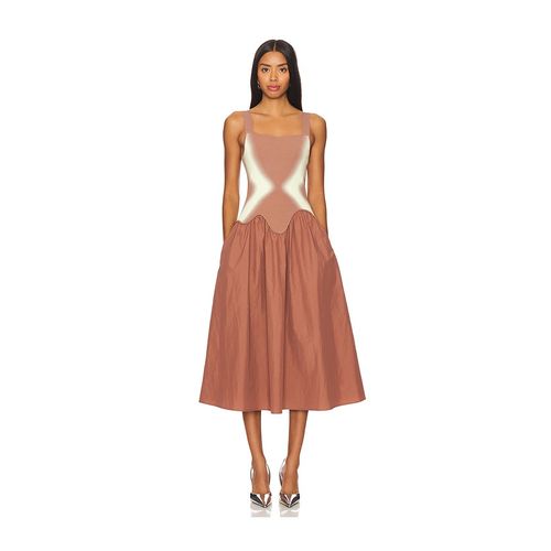 aster reversible wavy asymmetric dress BROOKLYN WAVY ASYMMETRIC DRESS L main image 0