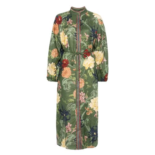 green emerald velvet dress Iris Gown