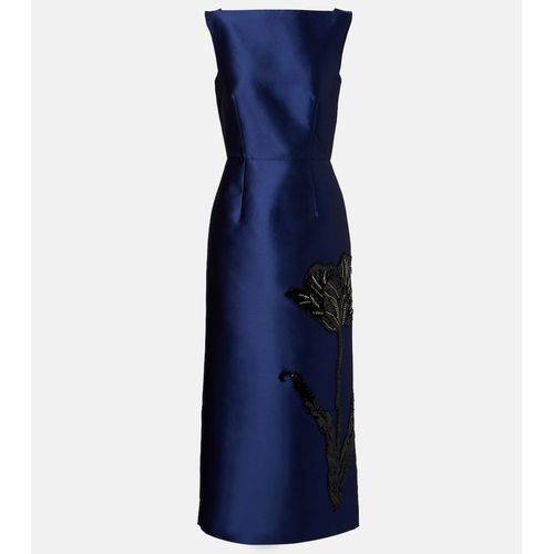 dsquared2 floral lace corset dress Donne Floral Lace Corset Midi Dress main image 1