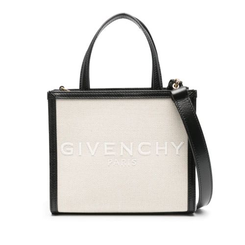 Givenchy G Tote Canvas Mini Bag Neutrals for Women