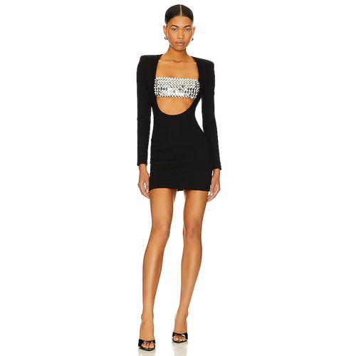 aurora pink and blue dress Women's Letisha Long Sleeve Mini Dress Black in Size XS by Outcast