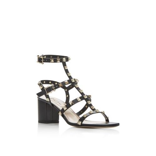 Valentino Garavani Women'S Rockstud City Block Heel Sandals for Women