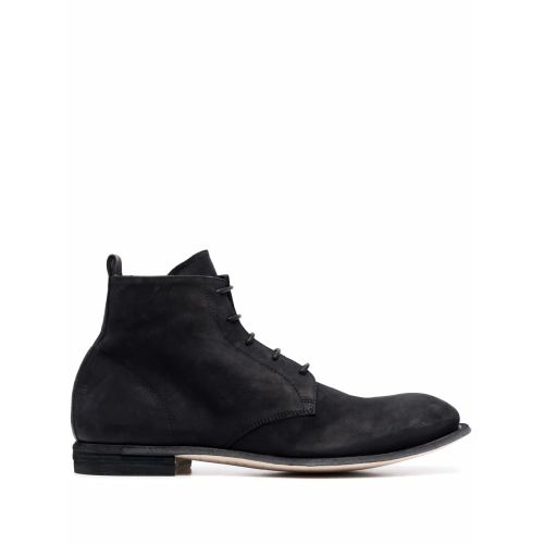 Officine Creative Mens Suede Lace Boots Officine Creative Durga