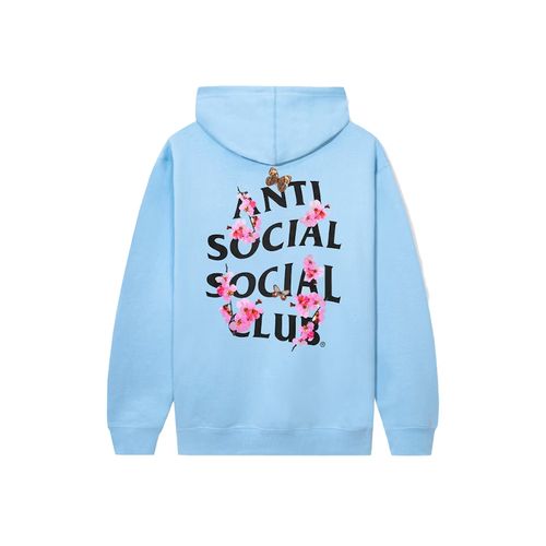 Anti Social Social Club Kkoch Hoodie Blue for Men