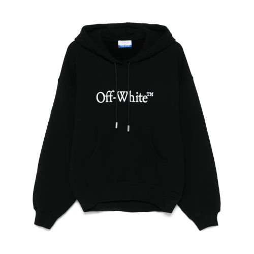 OFF-WHITE Diag Stencil Hoodie Black/Multicolor for Women