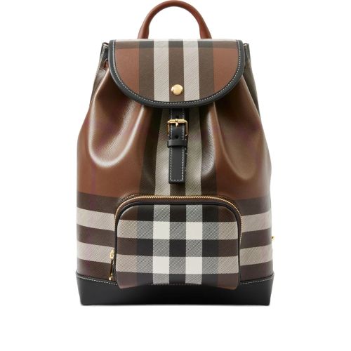 Burberry Vintage Check Backpack Brown for Women