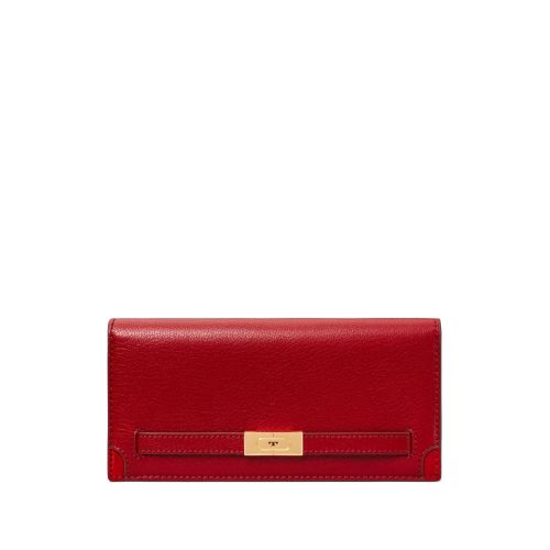 Tory Burch T Textured Slim Wallet for Women