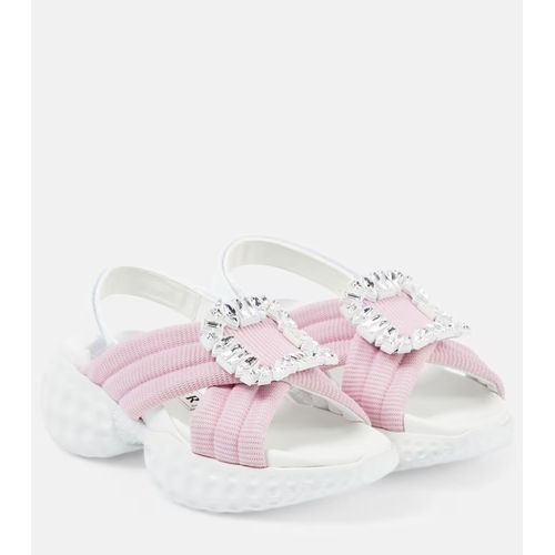 Roger Vivier Viv' Run Light Embellished Sandals for Women