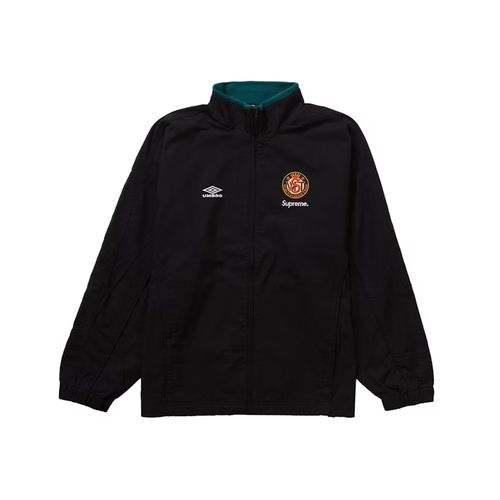 Supreme Umbro Cotton Ripstop Track Jacket Black for Men 