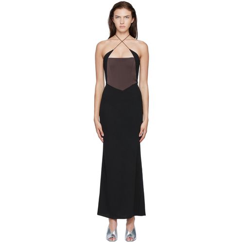 brown dress floor length Brown Satin Long A-Line Prom Dress, Off the Shoulder Evening Party Dre