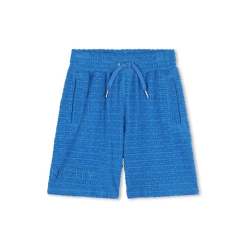 Farfetch Givenchy Kids Shorts Givenchy Kids 4G-Pattern Denim