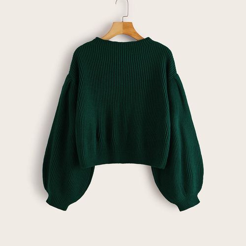 bishop sleeve sweater
