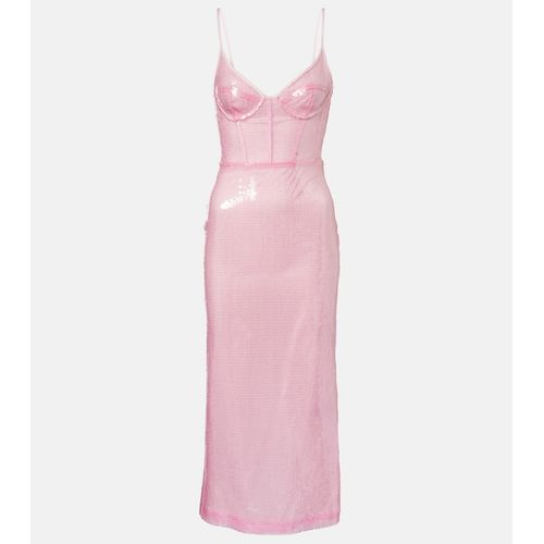 David Koma Sequined Midi Dress for Women