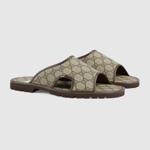 Gucci supreme slides mens Clearance