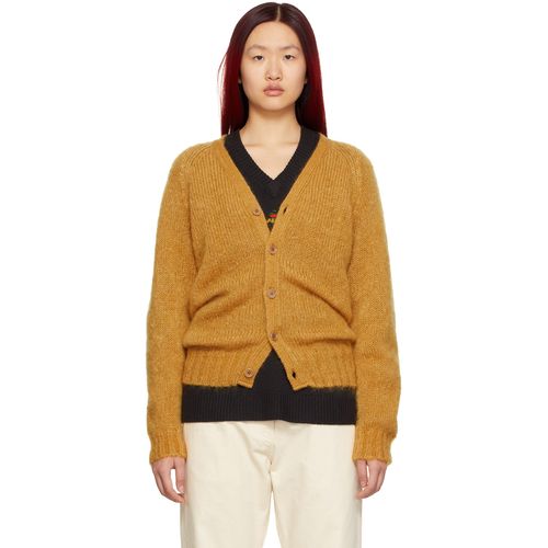 YMC Tan Mohair Sid Cardigan for Women 