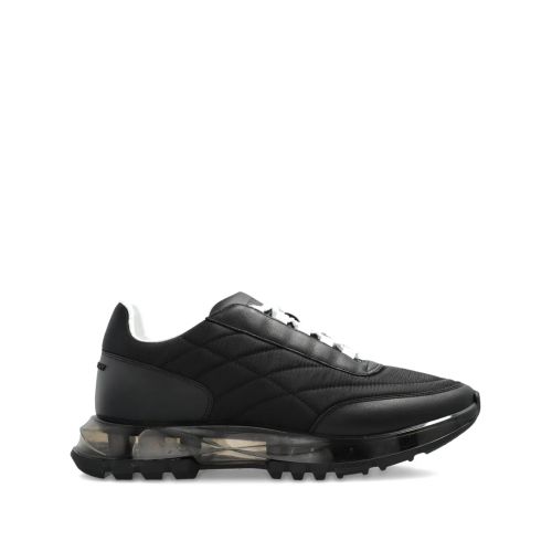 Givenchy Quilted Transparent-Sole Sneakers Black for Men