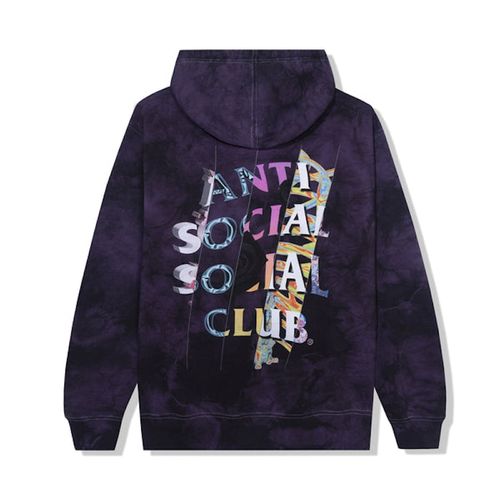 Anti Social Social Club Torn Pages Of Our Story Zip Up Hoodie