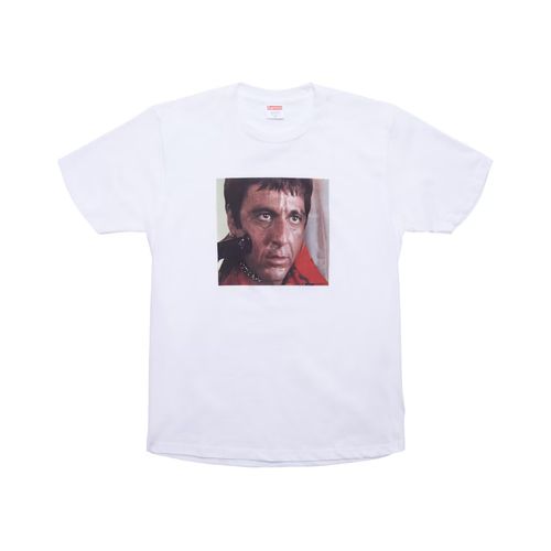 Supreme Scarface Shower Tee Black for Men