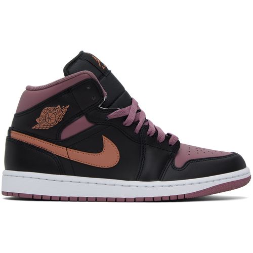 black and purple jordans mens