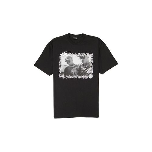 Stussy Gang Starr Take It Personal Tee Black for Men