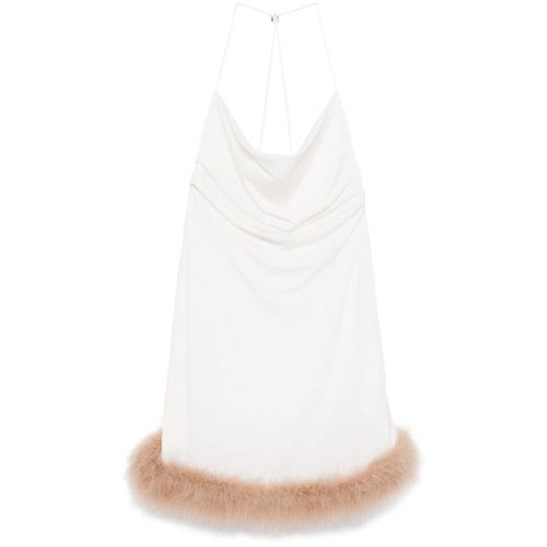 Coperni Boa Mini Dress White for Women