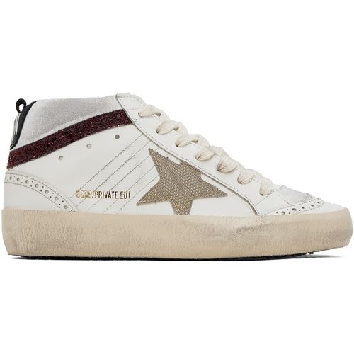 GOLDEN GOOSE DELUXE BRAND Golden Goose SSENSE Exclusive White Mid