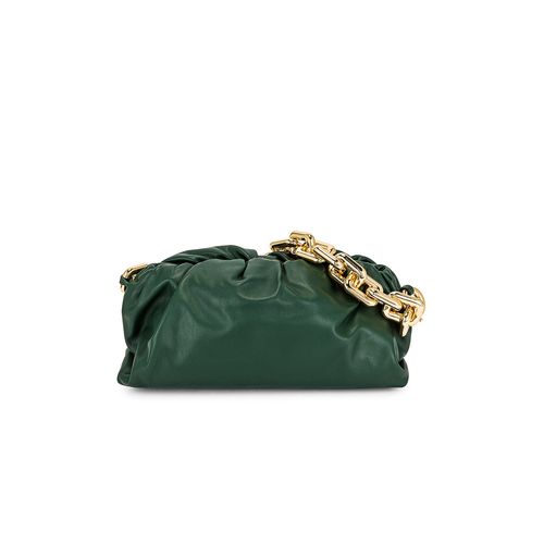 Bottega Veneta The Chain Pouch Bag In Green for Women