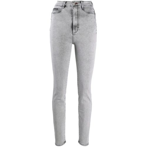 Philipp Plein High-Rise Skinny Jeans Grey for Women