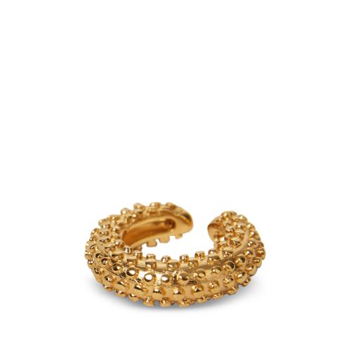 Paola Sighinolfi Galia Hammered Ring Gold for Women