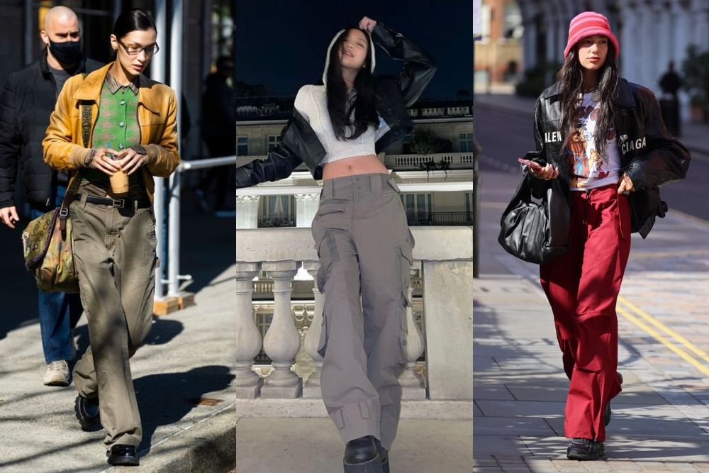 パンツ made in USA gimmick cargo pants 90s Cargo pants From the '90s Trend Are Back on Fire!