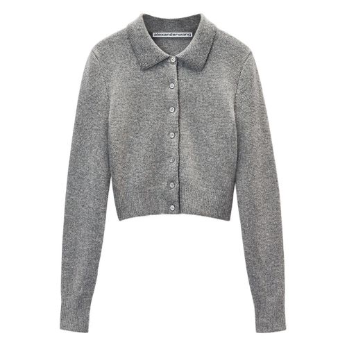 Farfetch Alexander Wang Cardigan BALENCIAGA BLACK COTTON BLEND