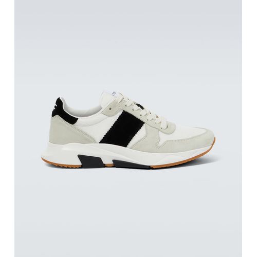 Tom Ford Jagga Suede-Trimmed Sneakers for Men