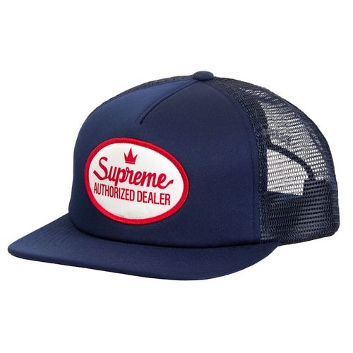 Supreme Authorized Mesh Back 5 Panel FW24 Black