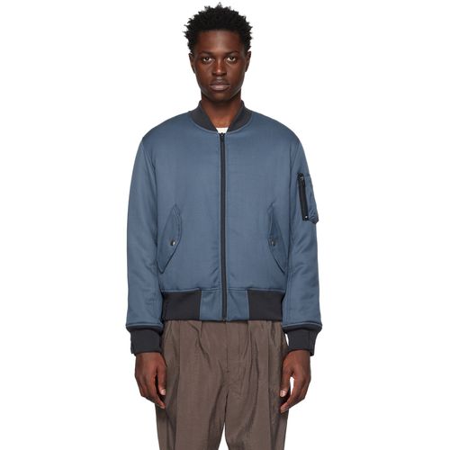 magliano little bomber jacket Magliano Blue Printed Reversible 