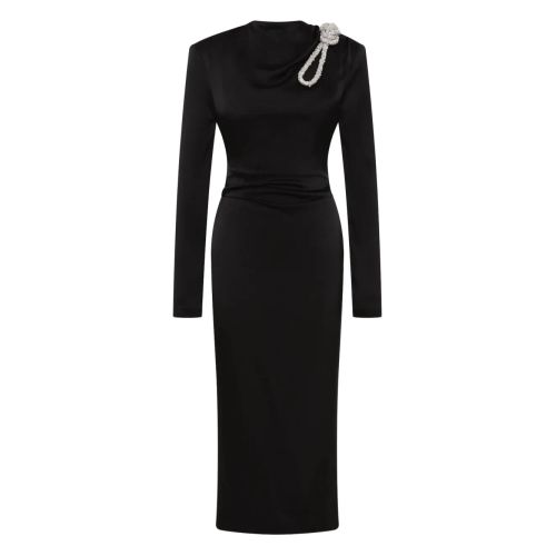 en saison black dress Black Natural Isidora Midi Shirt Dress main image 1