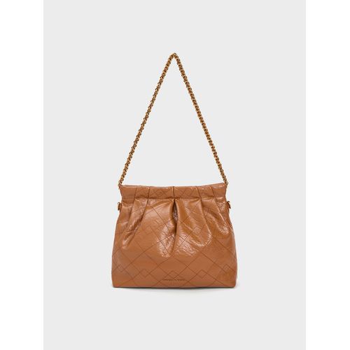 Charles Keith Duo Chain Handle Shoulder Bag for Women