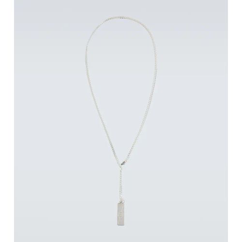 Gucci Interlocking G Sterling Silver Necklace for Men