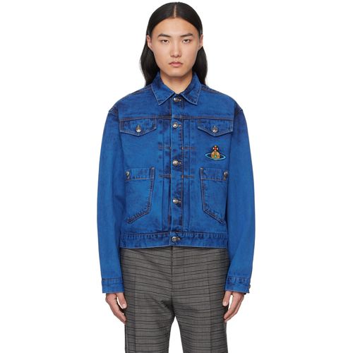 Vivienne Westwood Blue Marlene Denim Jacket for Men