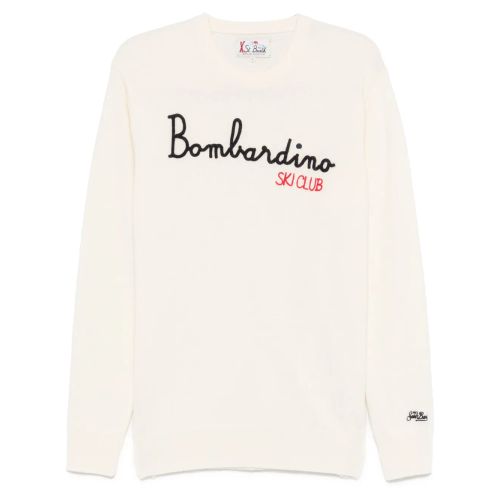 MC2 Saint Barth Heron Sweater Neutrals for Men